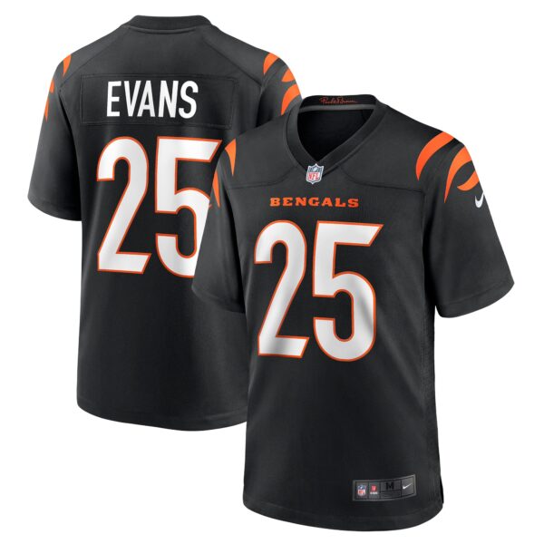 Chris Evans Cincinnati Bengals Nike Game Jersey Black