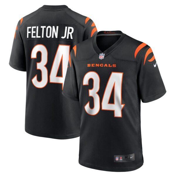 Demetric Felton Jr Cincinnati Bengals Nike Team Game Jersey Black