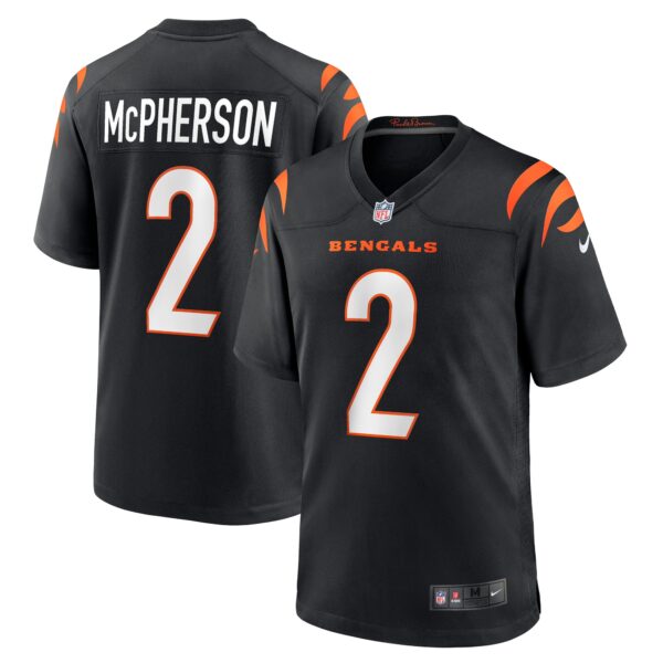 Evan Mcpherson Cincinnati Bengals Nike Game Jersey Black