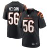 Garrett Nelson Cincinnati Bengals Nike Game Jersey Black