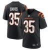 Jalen Davis Cincinnati Bengals Nike Game Player Jersey Black