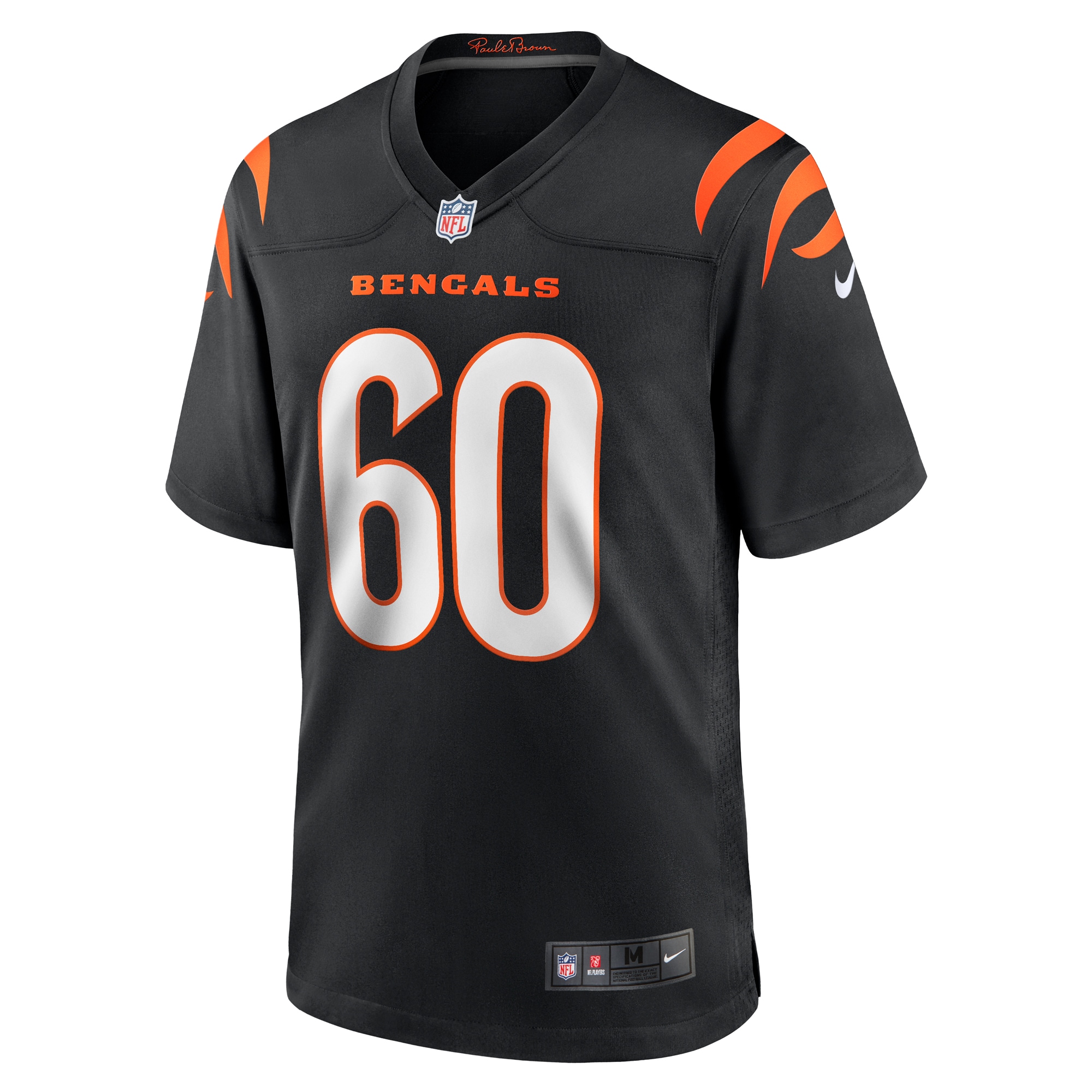 Jaxson Kirkland Cincinnati Bengals Nike Team Game Jersey Black - Image 2