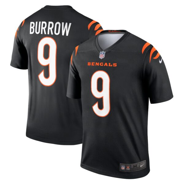 Joe Burrow Cincinnati Bengals Nike Team Legend Player Performance Top Black