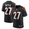 Jordan Battle Cincinnati Bengals Nike Team Game Jersey Black