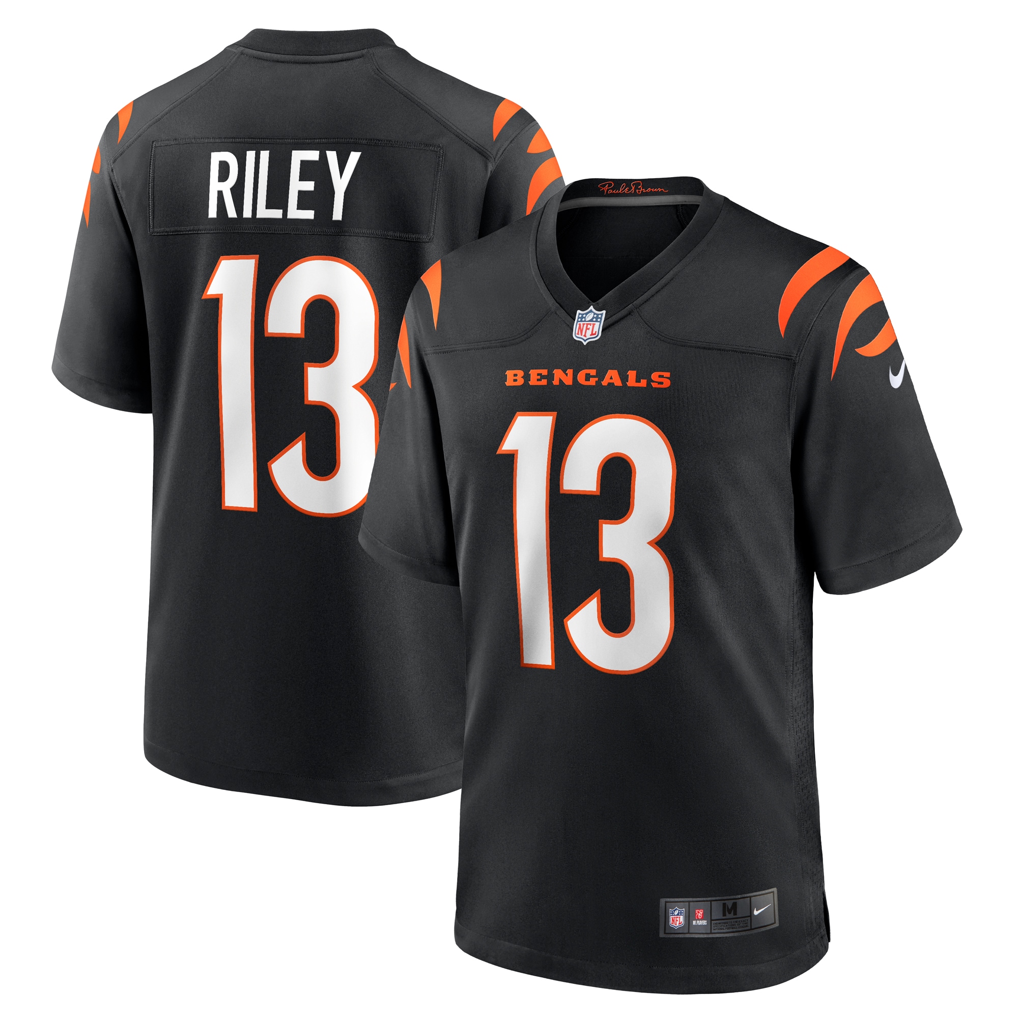 Ken Riley Cincinnati Bengals Nike Retired Player Game Jersey Black