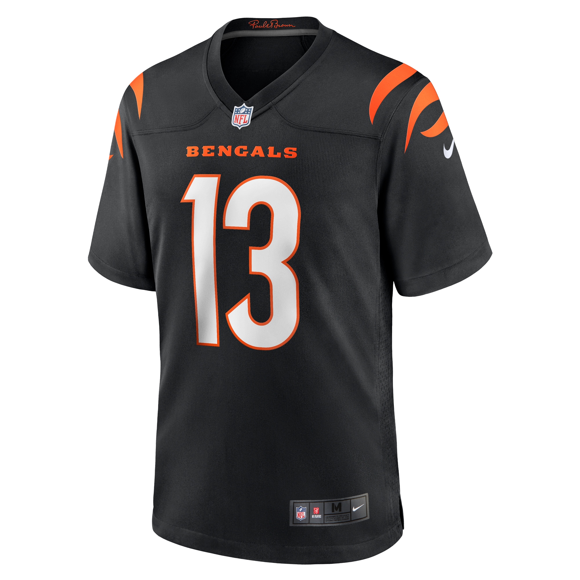 Ken Riley Cincinnati Bengals Nike Retired Player Game Jersey Black - Image 2
