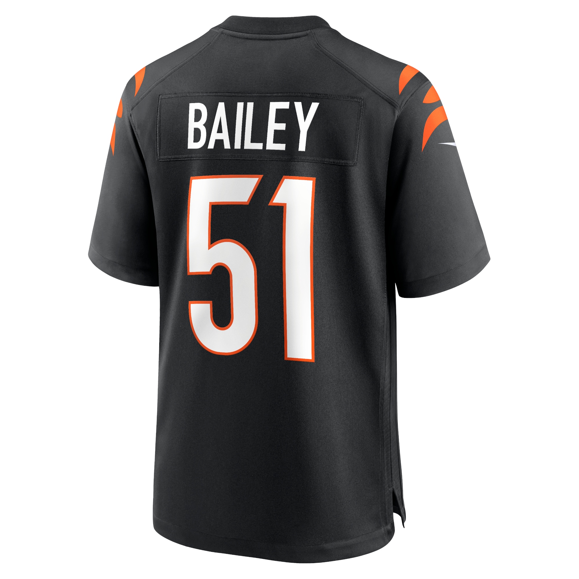 Markus Bailey Cincinnati Bengals Nike Game Jersey Black - Image 3