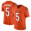 Tee Higgins Cincinnati Bengals Nike Vapor FUSE Limited Jersey Orange
