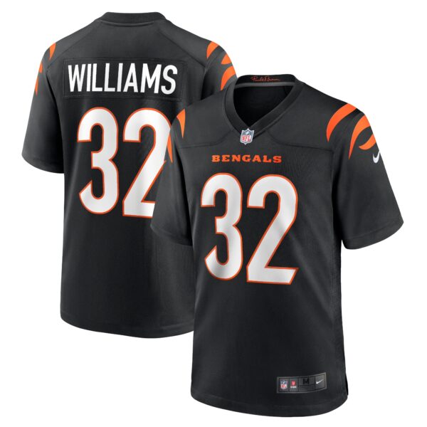 Trayveon Williams Cincinnati Bengals Nike Game Jersey Black
