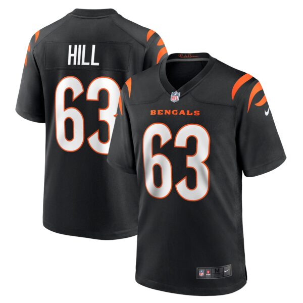 Trey Hill Cincinnati Bengals Nike Game Jersey Black