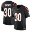 Cincinnati Bengals #30 Chase Brown Black 2024 FUSE Vapor Untouchable Limited Stitched Football Jersey