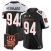 Men’s Bengals Ohio Patch Vapor Limited Jersey V2 – All Stitched – Alternate – Sam Hubbard