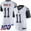 Nike Bengals #11 John Ross III White Men’s Stitched NFL Limited Rush 100th Season Jersey