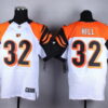Nike Cincinnati Bengals #32 Jeremy Hill White Elite Jersey