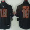 Nike Cincinnati Bengals #18 A.J. Green Black Impact Limited Jersey