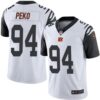 Nike Bengals #94 Domata Peko White Men’s Stitched NFL Limited Rush Jersey
