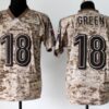 Nike Cincinnati Bengals #18 A.J. Green 2013 USMC Camo Elite Jersey