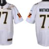Men’s Cincinnati Bengals #77 Andrew Whitworth White 2016 Pro Bowl Nike Elite Jersey