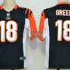 Nike Cincinnati Bengals #18 A.J. Green Black Game Jersey
