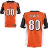 Men’s Cincinnati Bengals #80 Michael Bennett Orange Alternate NFL Nike Elite Jersey