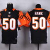 Nike Cincinnati Bengals #50 A.J. Hawk Black Elite Jersey