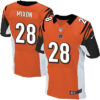 Men’s Nike Cincinnati Bengals #28 Joe Mixon Orange Alternate Men’s Stitched NFL Elite Jersey