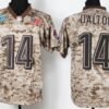 Nike Cincinnati Bengals #14 Andy Dalton 2013 USMC Camo Elite Jersey