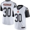 Nike Bengals #30 Cedric Peerman White Men’s Stitched NFL Limited Rush Jersey