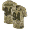 Nike Bengals #94 Sam Hubbard Camo Men’s Stitched NFL Limited 2018 Salute To Service Jersey