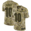 Nike Bengals #10 Kevin Huber Camo Men’s Stitched NFL Limited 2018 Salute To Service Jersey