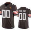 Cleveland Browns Active Player Custom Brown 2023 FUSE With John Madden Jersey