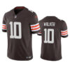 Cleveland Browns #10 PJ Walker Brown 2023 FUSE Vapor Untouchable Limited Stitched Jersey