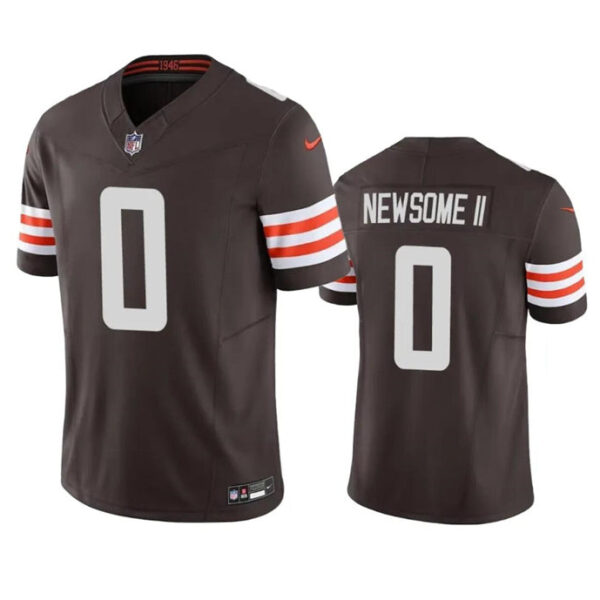 Cleveland Browns #0 Greg Newsome II Brown 2023 FUSE Vapor Untouchable Limited Jersey