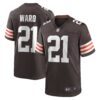 Denzel Ward Cleveland Browns Nike Game Jersey Brown