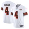 Deshaun Watson Cleveland Browns Nike 2021 Alternate Vapor Limited Jersey White