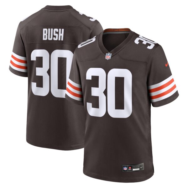 Devin Bush Cleveland Browns Nike Game Jersey Brown