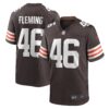 Don Fleming Cleveland Browns Nike Retired Player Jersey Brown
