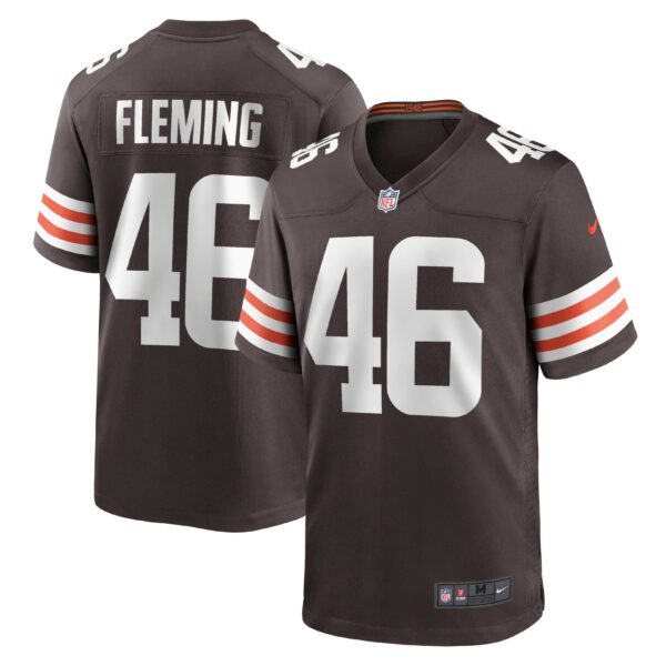 Don Fleming Cleveland Browns Nike Retired Player Jersey Brown