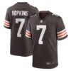 Dustin Hopkins Cleveland Browns Nike Team Game Jersey Brown
