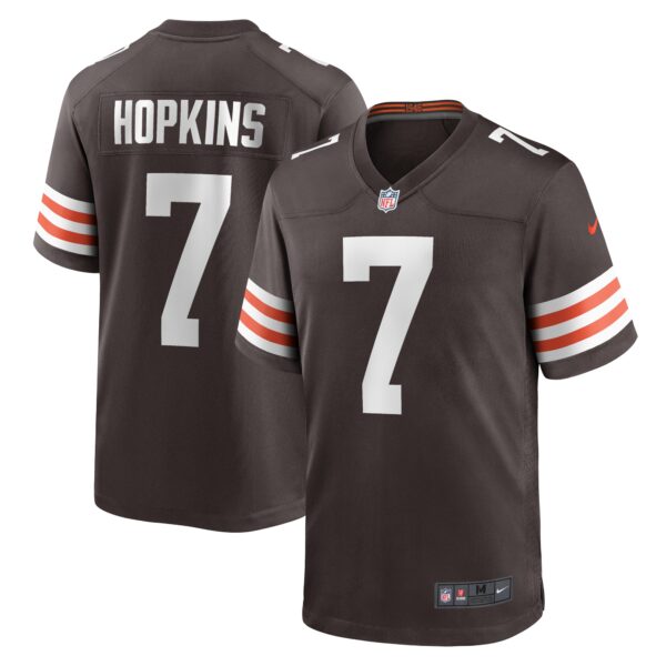 Dustin Hopkins Cleveland Browns Nike Team Game Jersey Brown