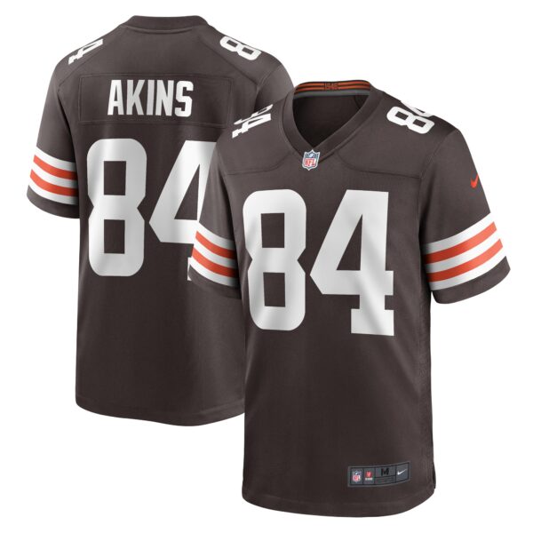 Jordan Akins Cleveland Browns Nike Team Game Jersey Brown