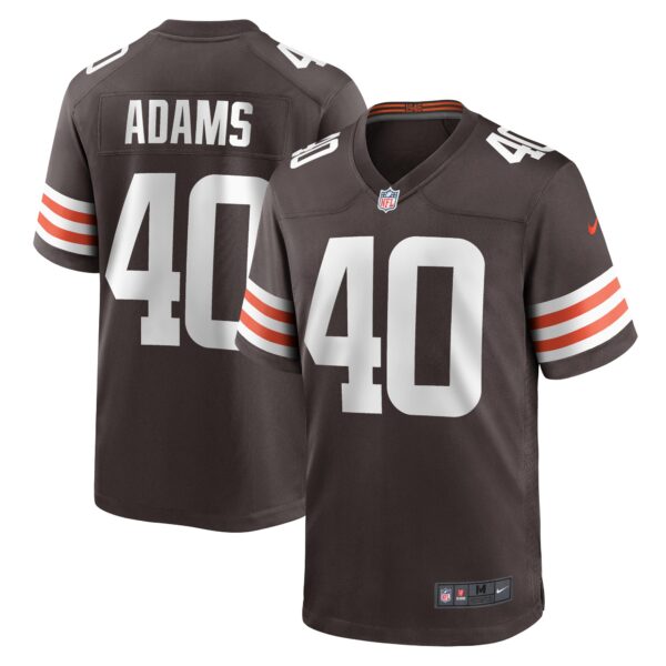 Matthew Adams Cleveland Browns Nike Game Player Jersey Brown