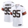 Myles Garrett Cleveland Browns Nike Away Game Jersey White