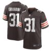 Thomas Graham Jr Cleveland Browns Nike Team Game Jersey Brown