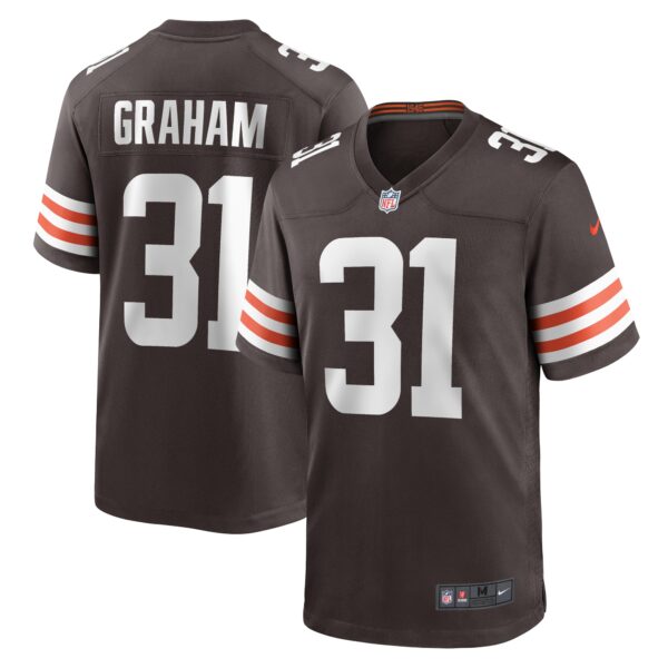 Thomas Graham Jr Cleveland Browns Nike Team Game Jersey Brown
