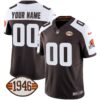 Browns 1946 75th Anniversary Patch Custom Jersey – All Stitched – Men – Alternate