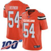 Nike Browns #54 Olivier Vernon Orange Alternate Men’s Stitched NFL 100th Season Vapor Limited Jersey