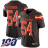 Nike Browns #54 Olivier Vernon Brown Team Color Men’s Stitched NFL 100th Season Vapor Limited Jersey