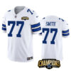 Dallas Cowboys #77 Tyron Smith White 2023 FUSE NFC East Jersey