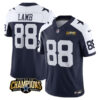 Dallas Cowboys #88 Ceedee Lamb Navy White 2023 FUSE NFC Jersey